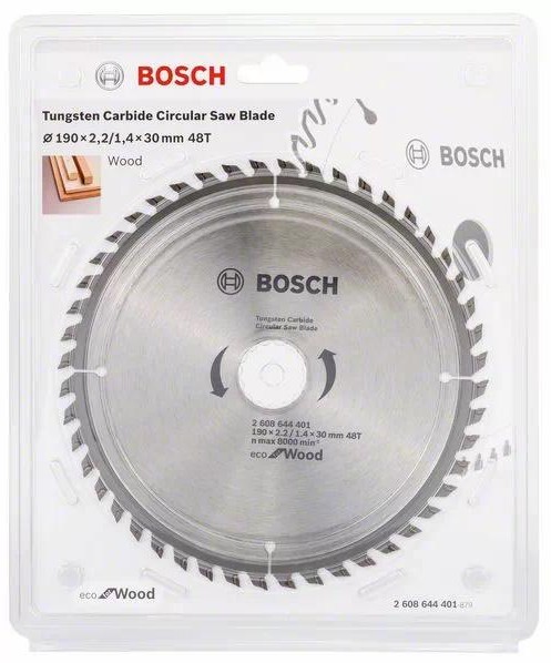 The Circular Saw Blade GT WO H 190×30-24T features a 190 mm blade diameter with 24 tungsten carbide tipped (TCT) teeth, making it ideal for cutting wood. Designed with a 30/24 mm arbor hole, it ensures compatibility with a range of circular saws. Its high