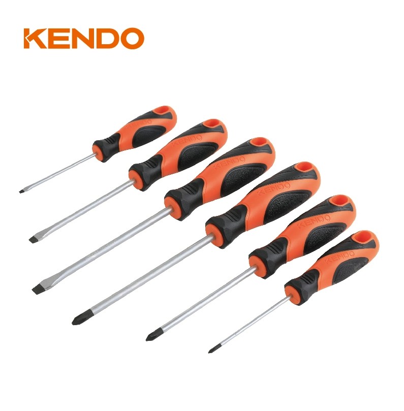 Kendo Screwdriver Set 6Pc