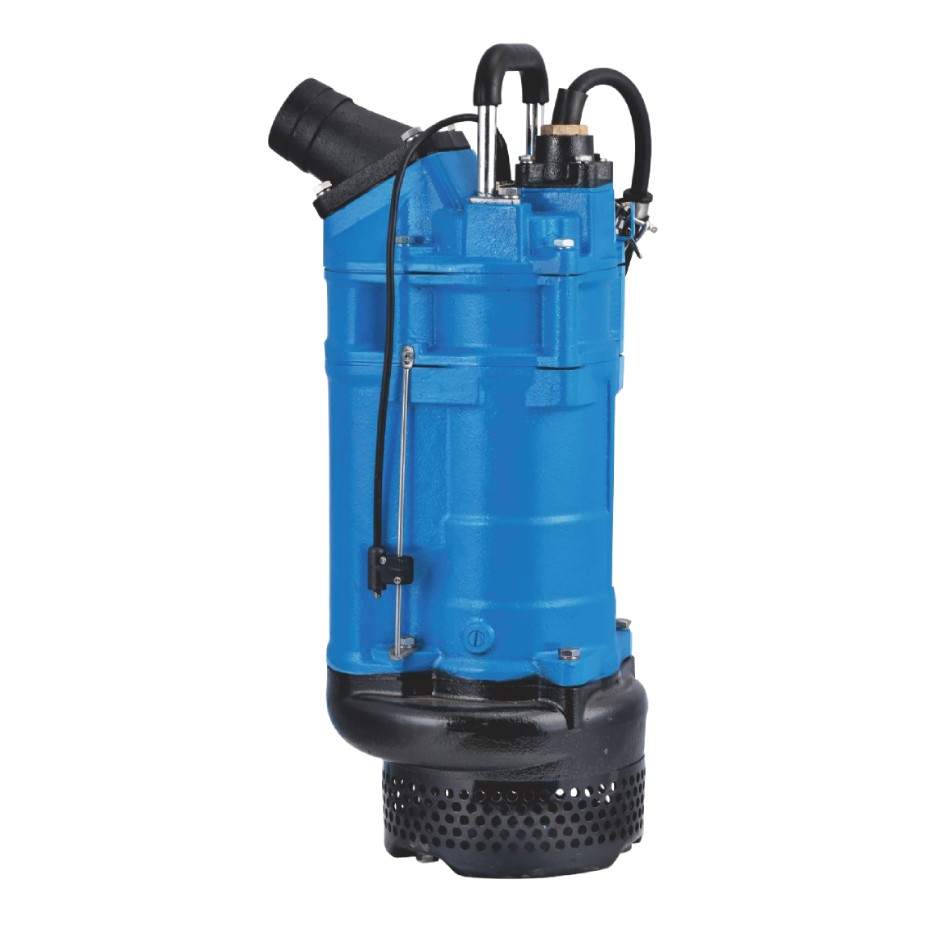 Submersible dewatering pump designed specially for civil engineering, building sites, basements or utility pits, rainwater, mud water and fluid with high abrasive.