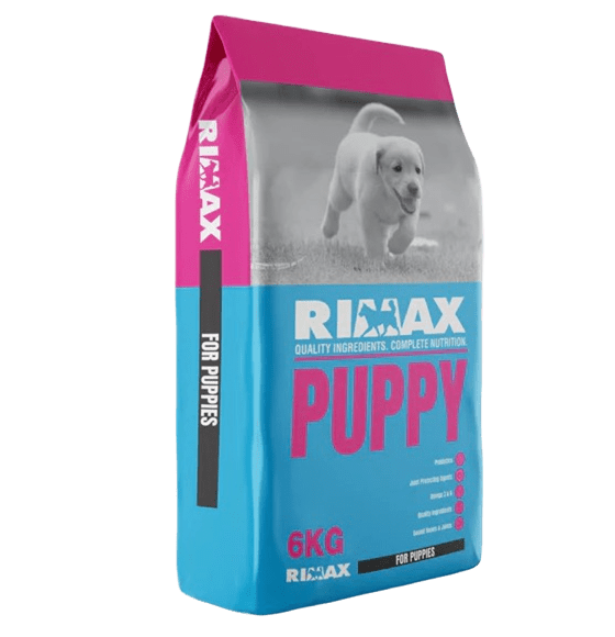 RIMAX Puppy food has been formulated by animal nutritionists to ensure that your puppy is getting complete balanced nutrition. This is achieved by using quality ingredients in an optimum nutritional balance that will promote strong bones, excellent muscle