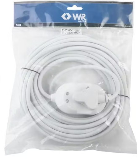 Voltex 10m White Extension Cord 