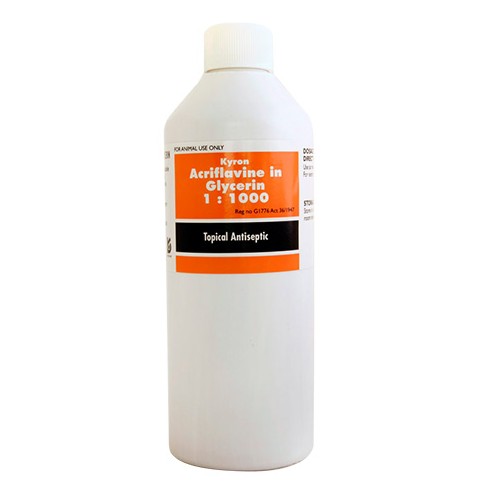 It is a 0.1% solution of acriflavine in pure glycerin. Acridines are potent antiseptics, and acriflavine, like other acridine derivatives, is effective against both Gram-positive and Gram-negative bacteria. It has the advantage of retaining its activity in