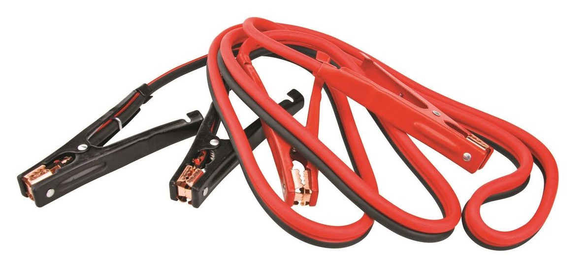 600 Amp extra heavy-duty booster cables, 3m long .