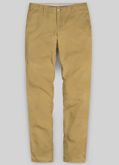 Jonsson strech Chino pants Khaki