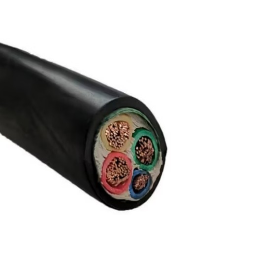 High-conductivity bunched plain flexible copper conductors are used to ensure efficient power transmission and dependable performance. The cores are insulated and bedded with flexible PVC, providing durability, flexibility, and protection against moisture.