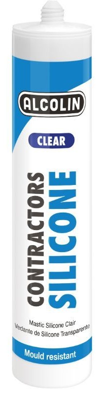 Alcolin Contractors Silicone is a contractors-grade silicone sealant with fungicide for use on non-porous surfaces.