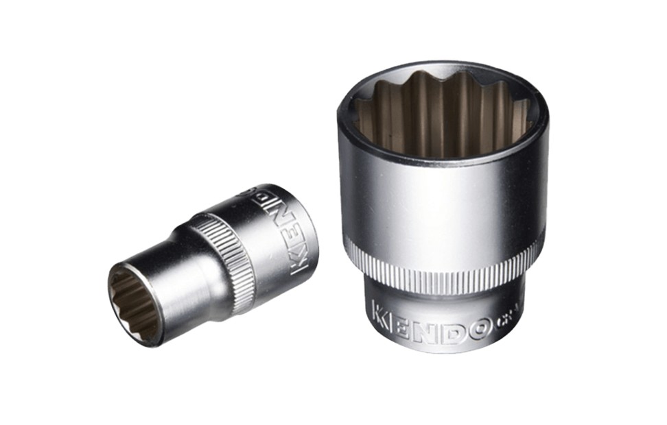 Made from hardened Chrome Vanadium steel, this tool features a satin chrome plated and knurled finish for enhanced corrosion resistance and a secure, non-slip grip.