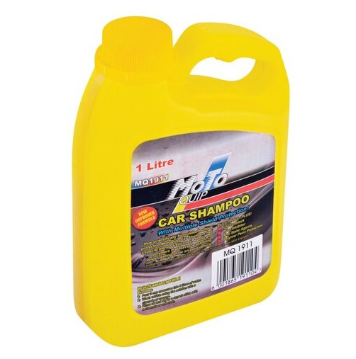 Moto-Quip 1L Car Shampoo cleans and shines your vehicle, leaving a streak-free, polished finish.