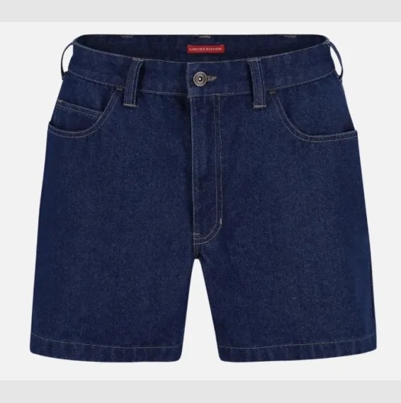 These ultra-short denim shorts are crafted from durable, cotton-rich fabric designed for resilience and long-lasting wear. Featuring a 10?cm inleg, the hem sits at the upper thigh to allow for optimal movement and comfort. The fixed waistband includes se