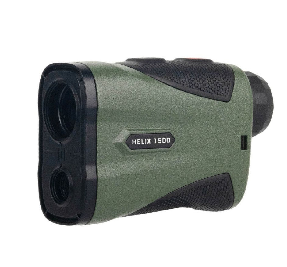 The HELIX 1500 is not just any rangefinder. Despite its ultra-lightweight & compact form, this unit will present you with an accurate firing solution out to 1500 Meters, harnessing the full power of the integrated Ballistics Chip to factor in weather condi