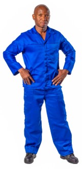 Econo Polycotton Conti Suit Royal Blue 32
