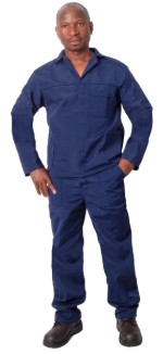 Econo Polycotton Conti Suit Navy 32