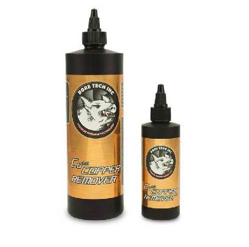 Developed through years of advanced chemical research, Cu+2 Copper Remover is a patented solution designed to outperform the strict requirements of todays top shooters. It removes copper fouling more quickly and effectively than traditional petro-ammonia-based solvents. Cu+2 Copper Remover is also 100%