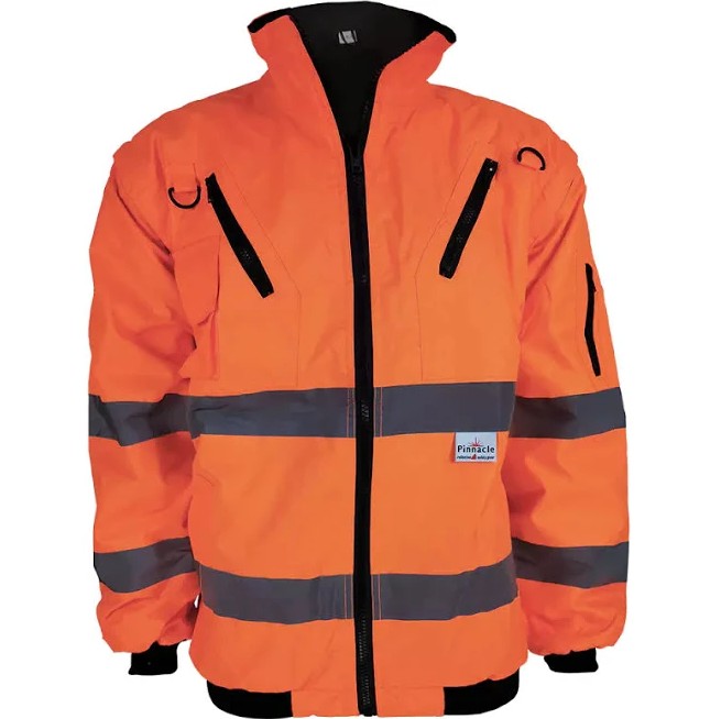 The Bunny Watt Sheq Safety is designed for professionals in hazerdous enviroments, offer warmth, visibilty and versatility. Fleece lining for thermal comfort in cold conditions. Class 3 reflective garment with compliant reflective tape for enhanced visibility. Durable fabric made from 240g/m² polycotton for long-lasting wear. Zip-off sleeves for flexibility and a secure fit. This jacket is suitable for various industries, including mining and construction, ensuring safety and comfort on the job.