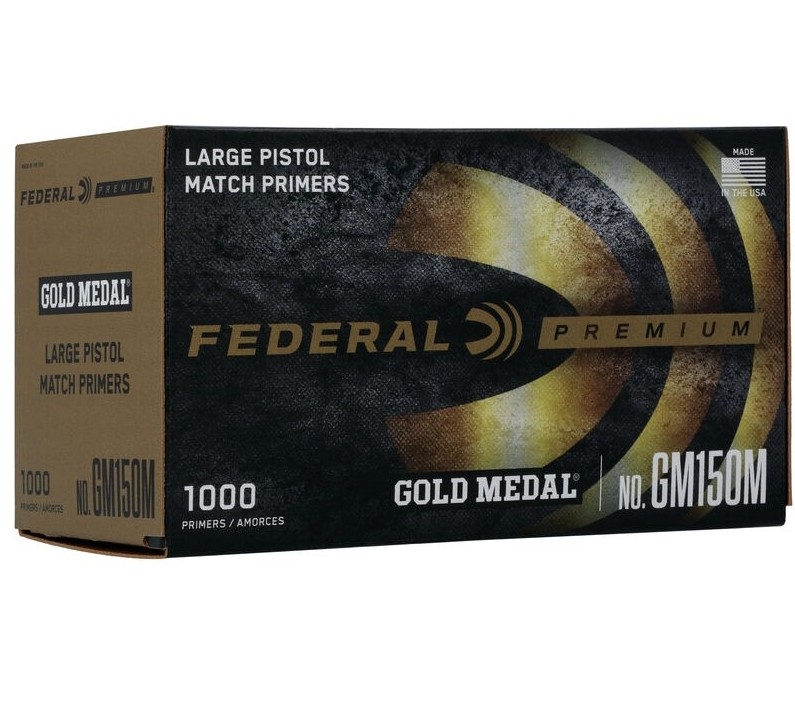 Gold Medal® primers are produced to exacting tolerances, delivering the same high-quality components and dependable ignition that have made Federal Premium® Gold Medal cartridges a top choice among competitive shooters. They offer industry-leading precis