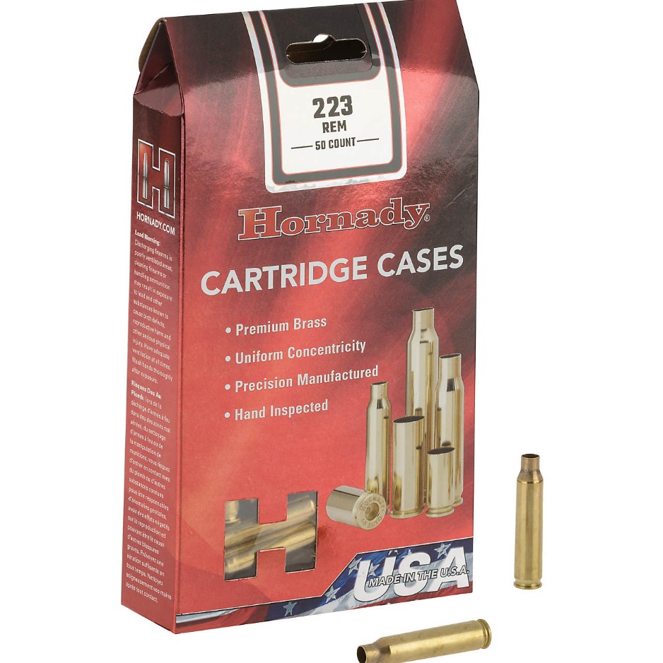 Hornady brass is engineered to deliver consistent accuracy and reliable performance through several key design features. Tight wall concentricity ensures proper bullet seating in both the case and the firearms chamber, while also promoting a uniform rel