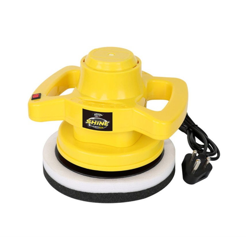 orbital polisher provides efficient, swirl-free application of wax and professional buffing results.
