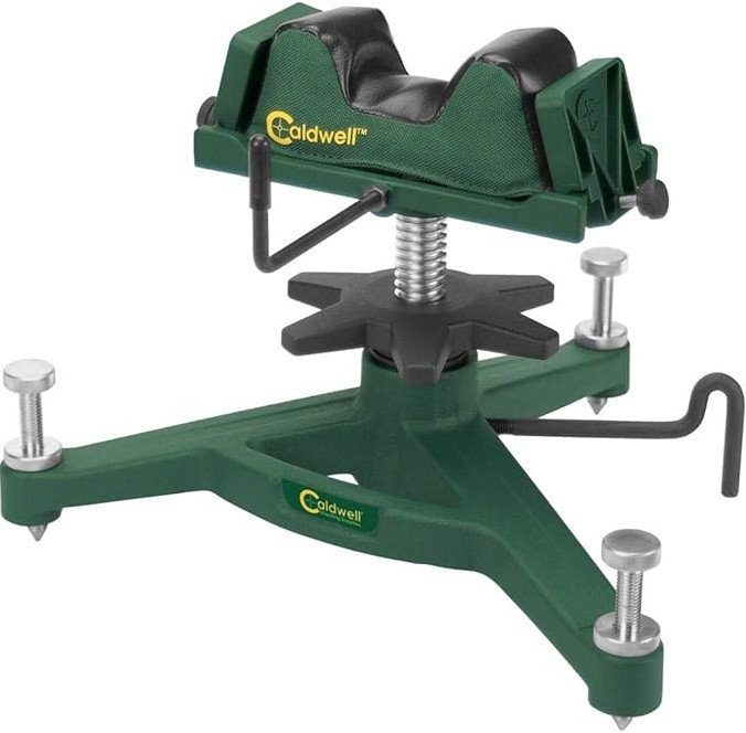 The best way to determine the accuracy of your rifle and ammunition by shooting them from a solid bench, with a quality shooting rest. With precise repeatability of shots as your goal, The Caldwell Rock Deluxe Front Rest is the right tool for the job.