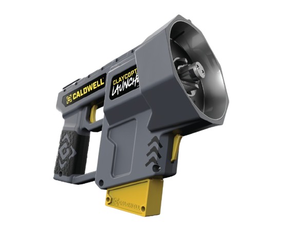 The Caldwell ClayCopter Handheld Launcher is a portable device designed to provide an engaging and dynamic target shooting experience. Compact and easy to handle, it launches ClayCopter targets for interactive practice, making it suitable for both recreati