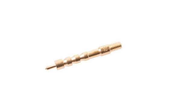 The Breakthrough Clean Technologies® Brass Jags are precision-machined to specific calibers to ensure an accurate and secure fit. Each .22 / .223 caliber / 5.56mm brass jag is clearly stamped and features a #8-32 thread, allowing easy attachment to Breakthrough Clean Technologies® stainless steel cleaning rods. They are designed with a standard #8-32 thread, while a 12-gauge shotgun version uses a standard #5/16-27 thread for compatibility.