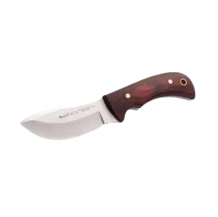 The Muela Sioux 10.R Knife is an integral design for skinning. Made of high-quality Moly-Vanadium steel with a full tang construction. Has an anatomical shape ergonomic handle to ensure a secure grip and comfort over a long period. Suitable for hunting and outdoor activities.
