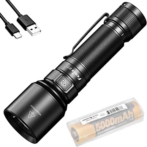 The Fenix C7 Flashlight, boasting an impressive 3000 lumens and a beam distance of up to 470 meters, represents a high point in portable illumination technology. Designed for both extreme conditions and everyday use, this Fenix work flashlight combines po