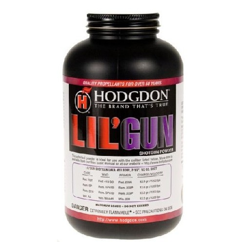 Lil Gun is an advanced propellant specifically developed for .410-bore shotshell reloaders. The .410 shotshell has traditionally been challenging to load due to issues with powder fit, metering consistency, and burning performance; however, Lil Gun a