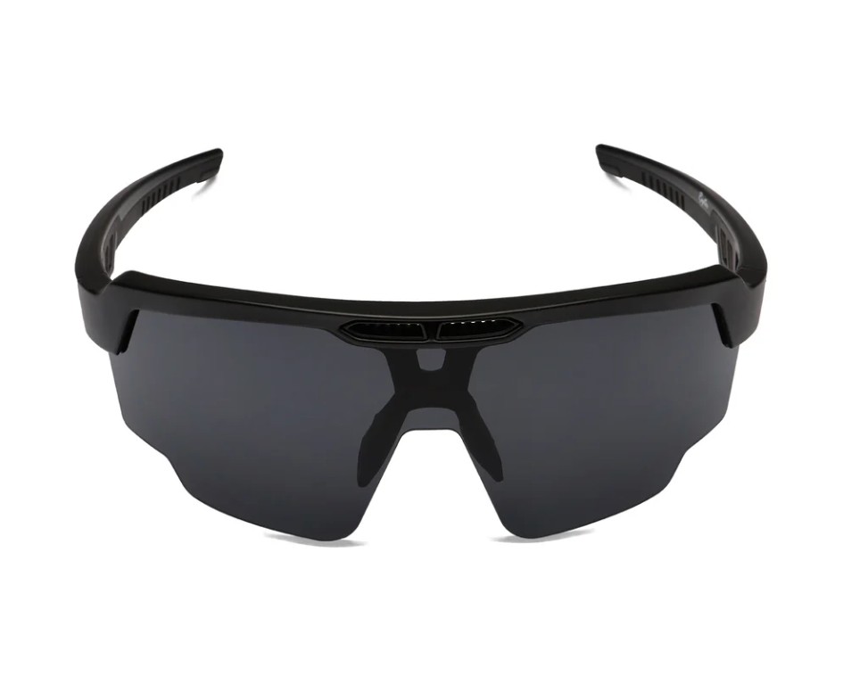 The Raptor sunglasses feature a sleek matte black finish with a bold gunmetal trim, offering a modern and stylish look. Designed with gradient polarized lenses, they reduce glare and enhance visual clarity, making them ideal for bright conditions. Combining durability with comfort, these sunglasses provide both functional performance and a sharp, contemporary aesthetic.