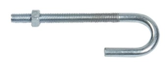 Hook Bolt Round Elect Galv M5X70mm Nemtek