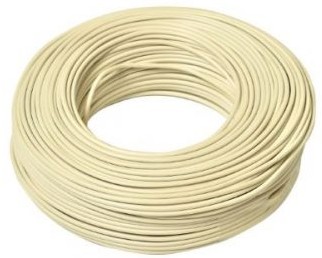 Comms Cable 6 Core White Stranded 100m Nemtek